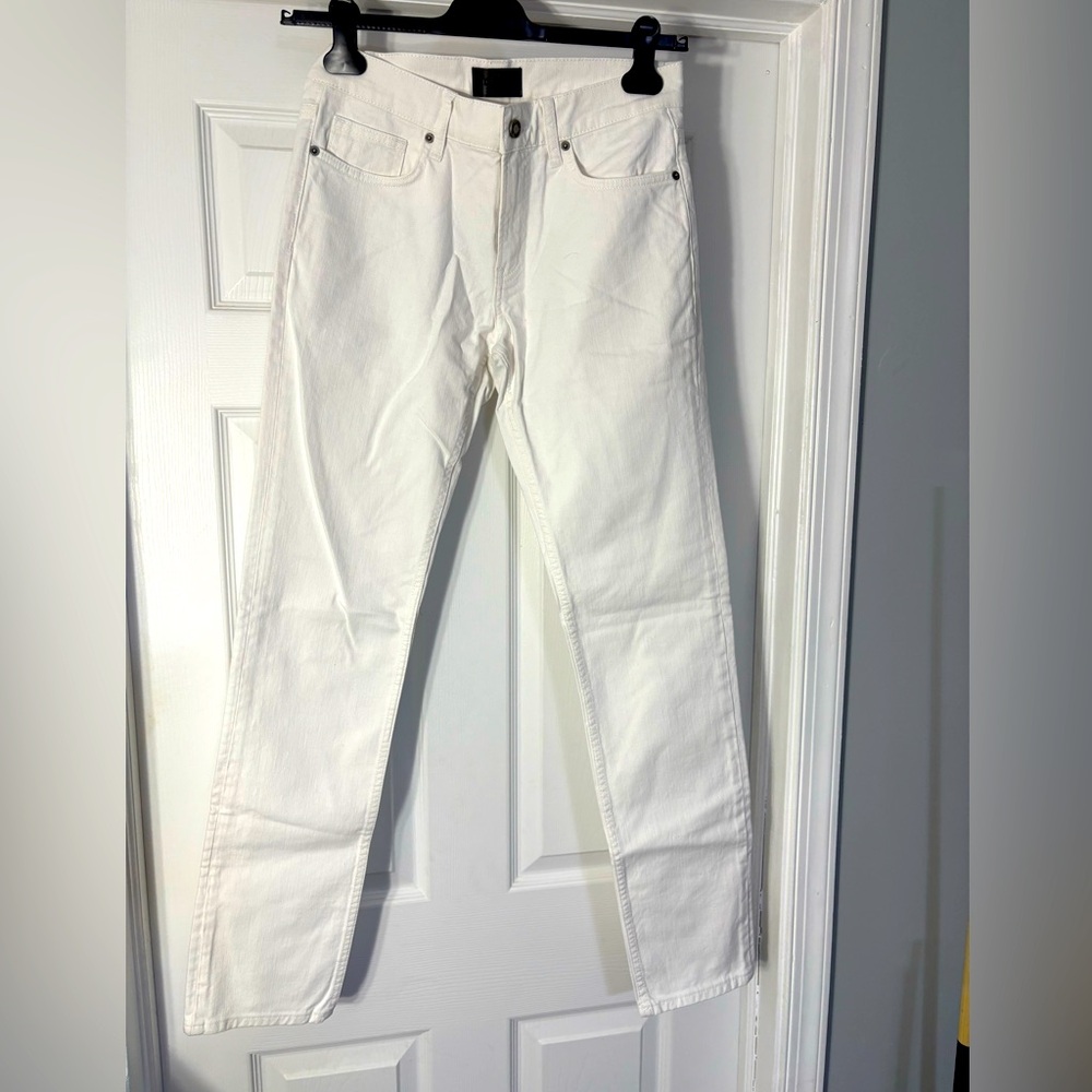 DSTLD White Denim Jeans